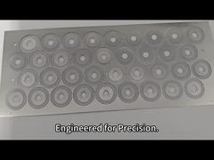 โลหะถักหมุน 1000cpr optical encoder discs ความอดทน 0.005 มม