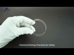 ตาข่ายโลหะความแม่นยำสูงสำหรับเครื่องตรวจจับควันพร้อมบริการกัดด้วยสารเคมี