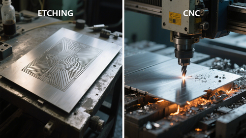 บล็อกบริษัทล่าสุดเกี่ยวกับ ทำไมต้องเลือกการกัดกรดแทนการกลึง CNC? ค้นพบข้อได้เปรียบเฉพาะของการกัดกรด