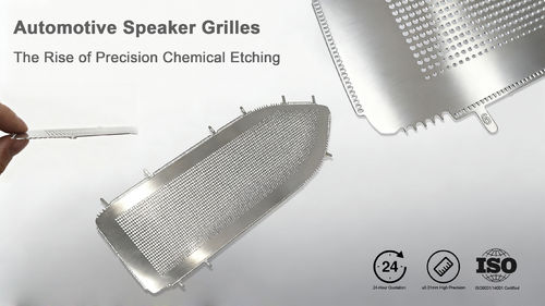 ข่าวล่าสุดของบริษัทเกี่ยวกับ Automotive Speaker Grilles: The Rise of Precision Chemical Etching