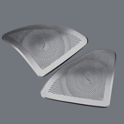 คุณภาพ อิเล็กทรอนิกส์ รถยนต์ สแตนเลส เคมีถัก Custom Speaker Grilles โรงงาน