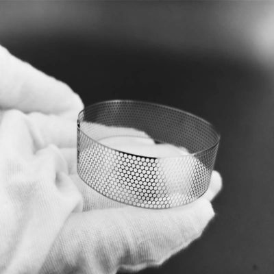 รูปภาพเคมี Etching เครือข่าย Micro Perforated ด้วยวัสดุที่กําหนดเอง