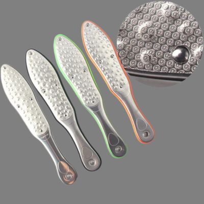 ราคาดี อุปกรณ์กําจัดคัลลัส ขา exfoliator โลหะฟอยเท้าสําหรับการกําจัดผิวหนังตาย & ขา scraper ออนไลน์