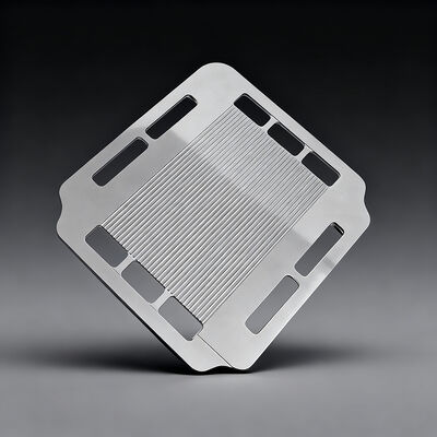 ราคาดี บริการถักไทเทเนียม สําหรับการสั่งซื้อ 0.6 มม ความหนา Micro Flow Channel โลหะ Bipolar Plate ออนไลน์